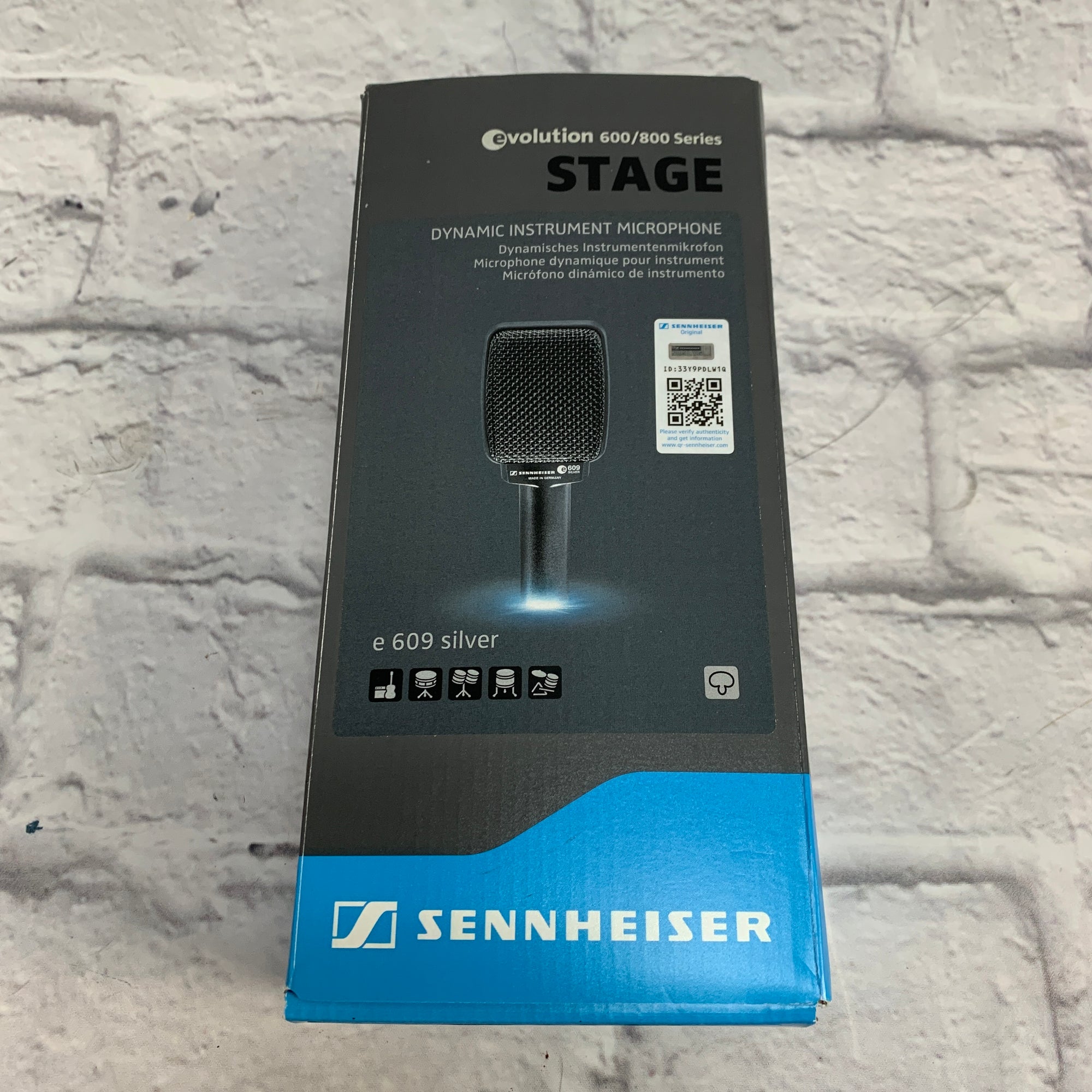 Sennheiser E609 Silver Microphone