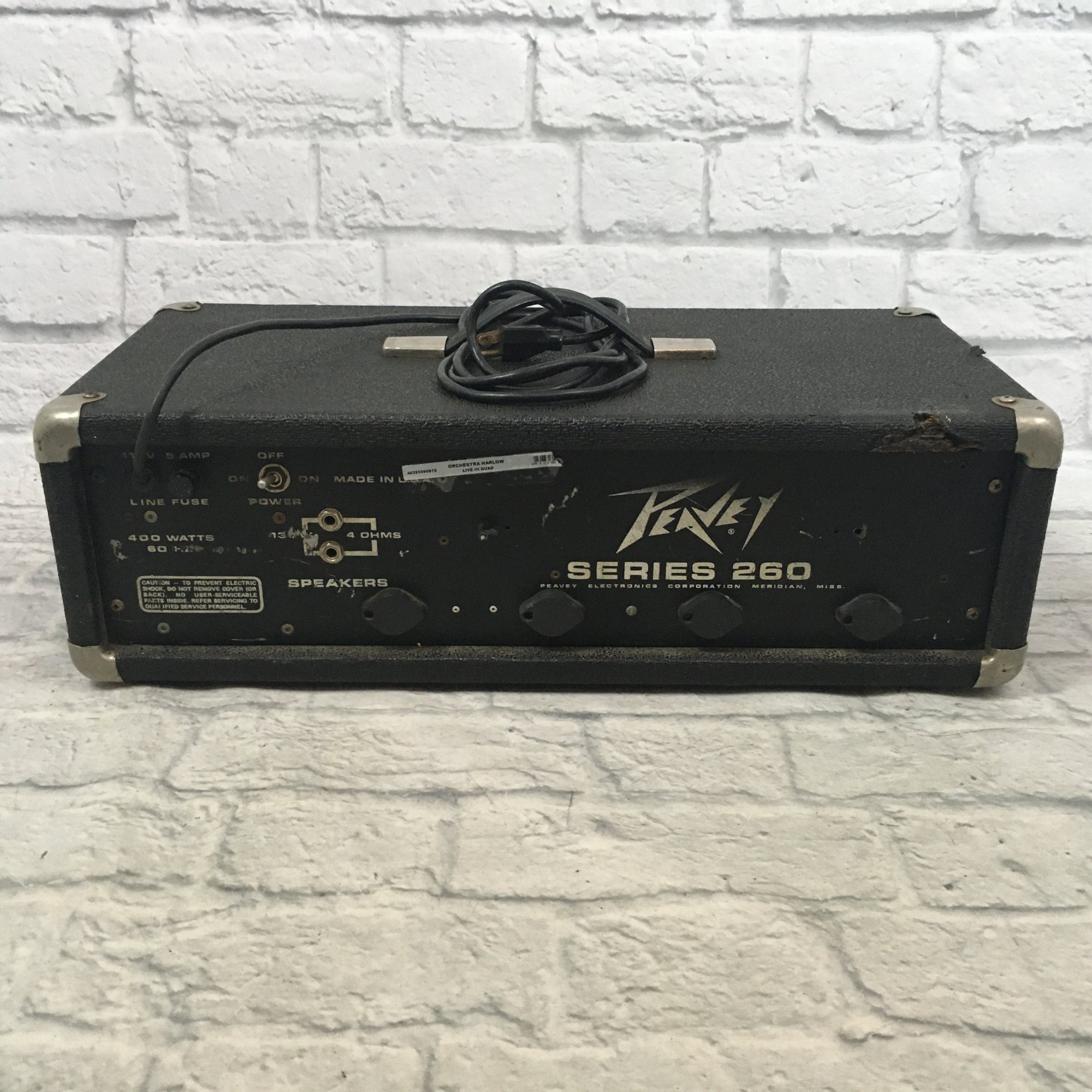 Peavey Standard PA MixerAmp Series 260 (*Randy Rhoads*) Evolution Music