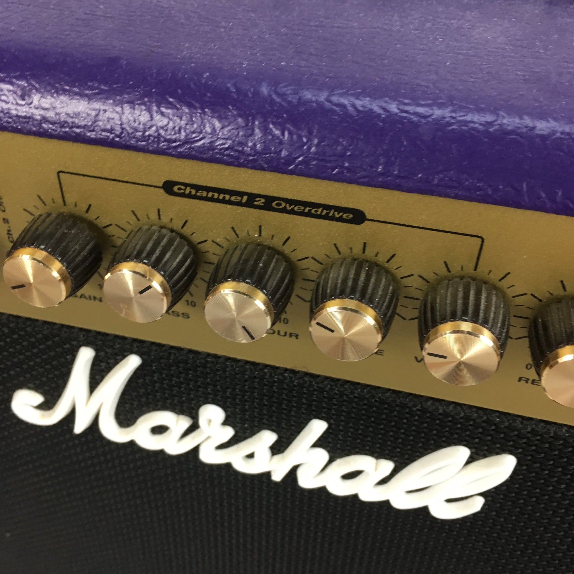 Marshall MG30CD Guitar Combo (painted purple)