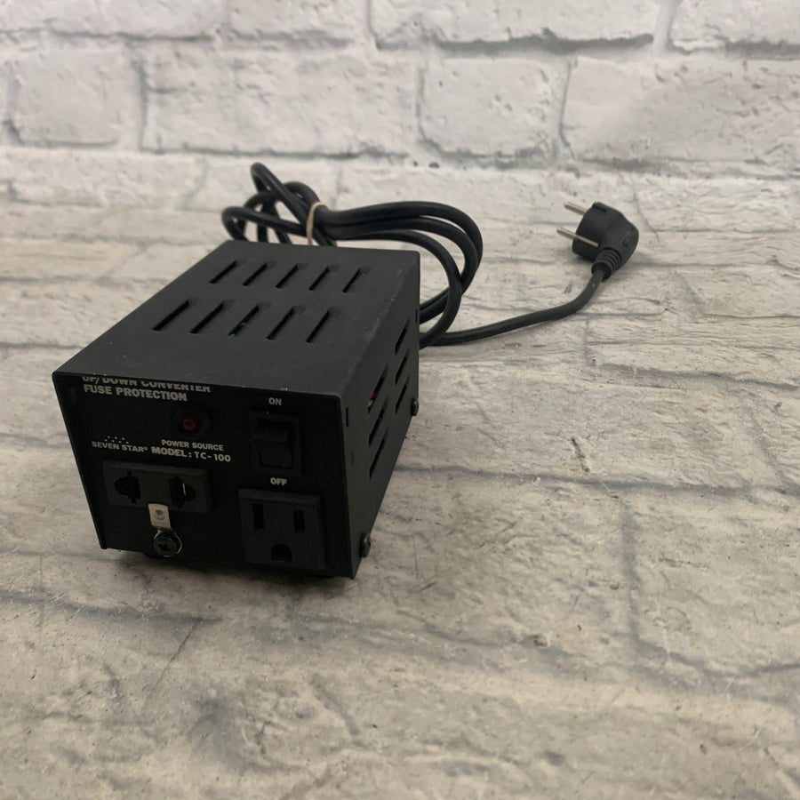 Seven Star TC-100 Switchable Up / Down Voltage Converter 110V 220V