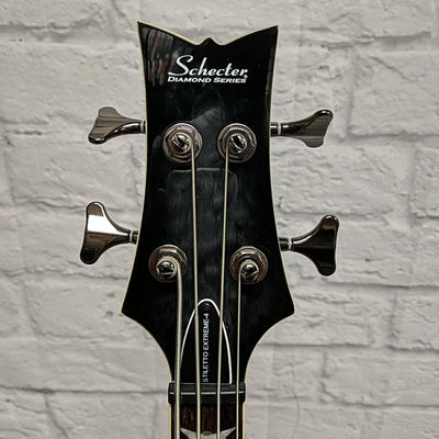 Schecter Stiletto Extreme-4 Active 4-String Bass See-Thru Black