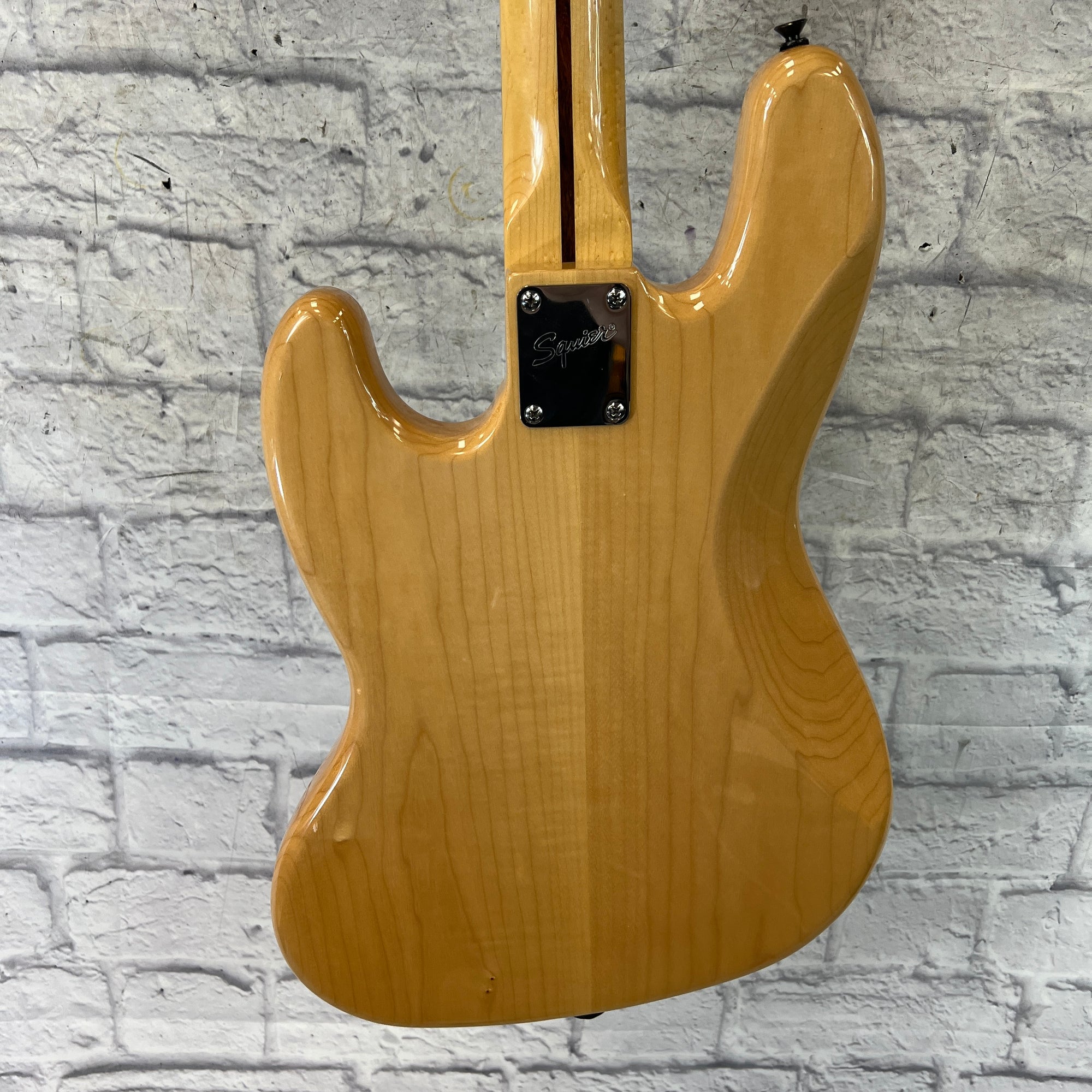 Squier 70's Classic Vibe Jazz Bass Natural 4 String Bass Guitar