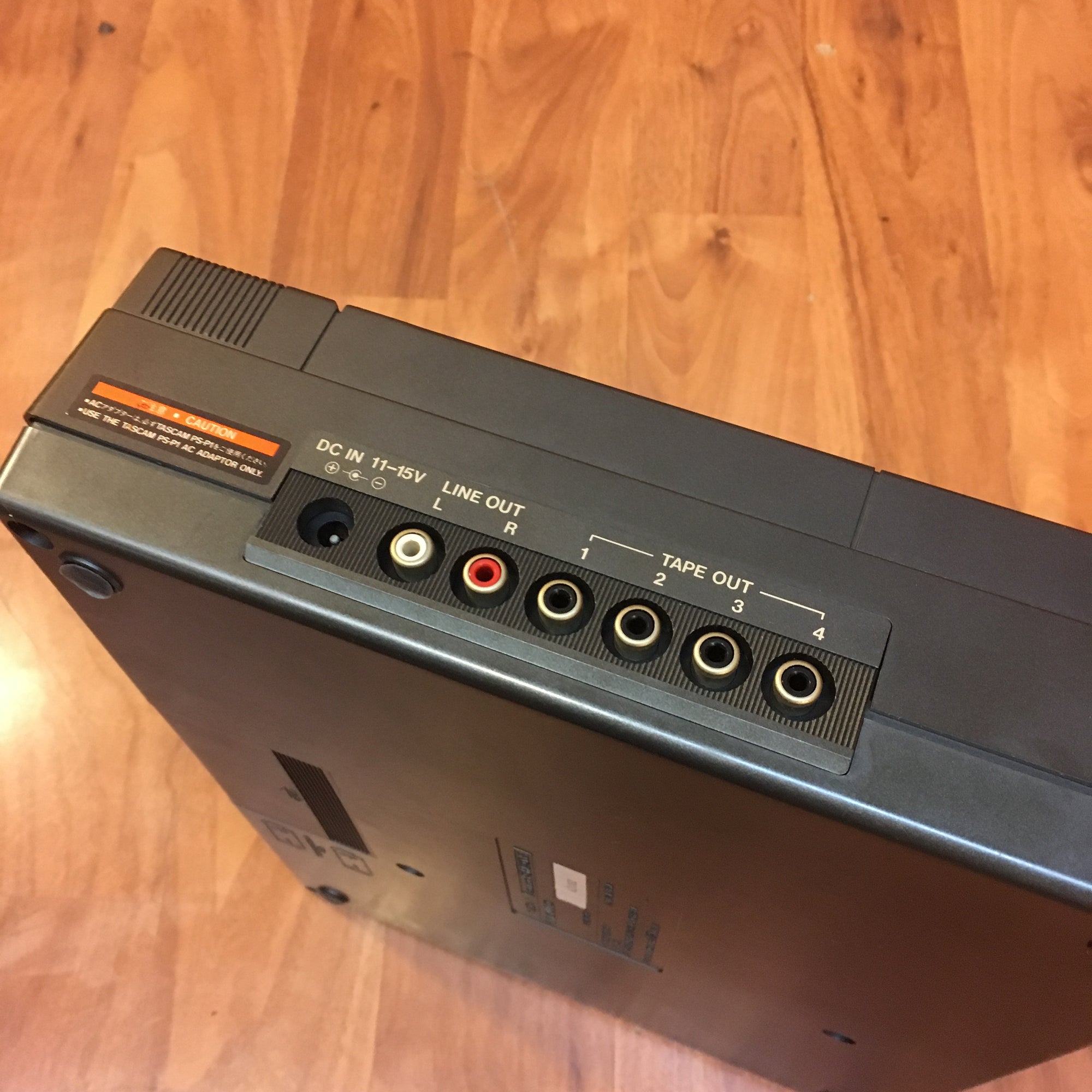 ** Tascam Porta One 4 Track Cassette Recorder with Power Supply
