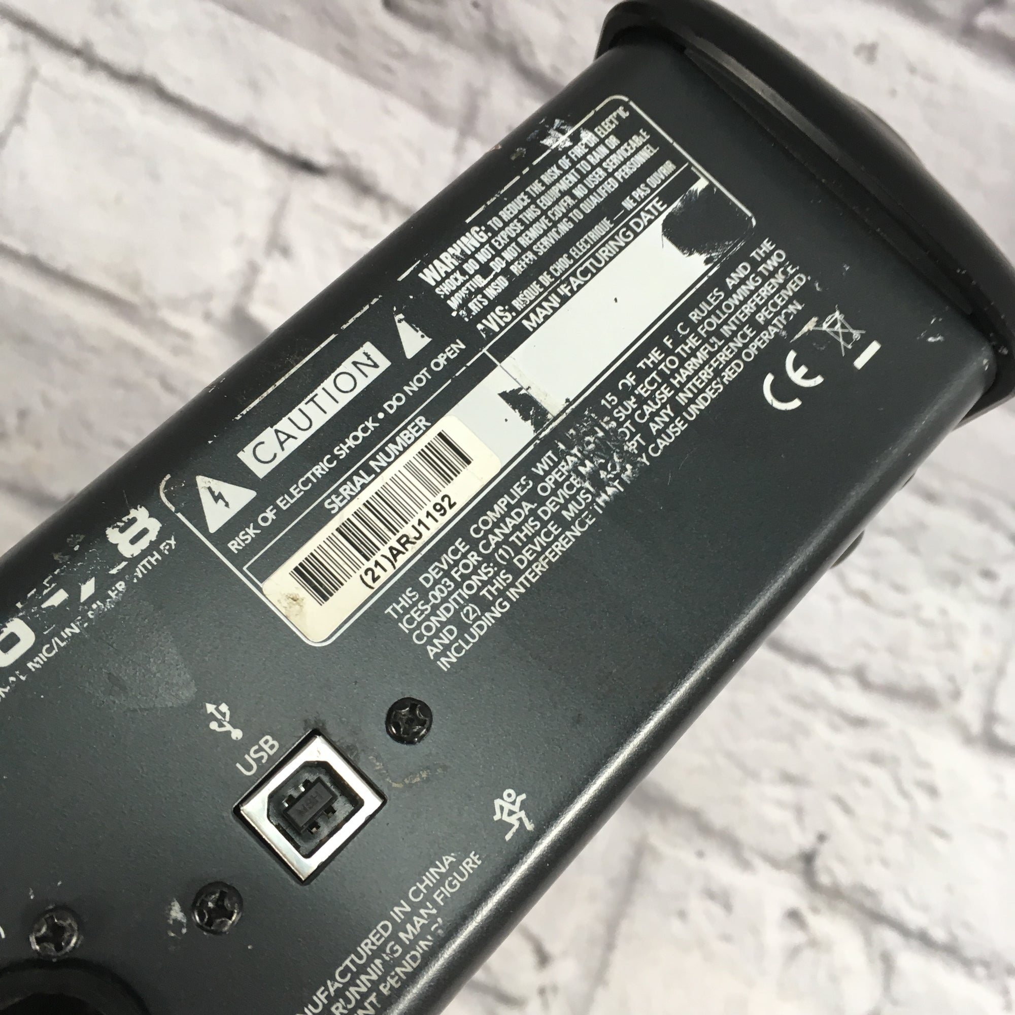 Mackie PROFX8 Professional Mic/Line Mixer with FX