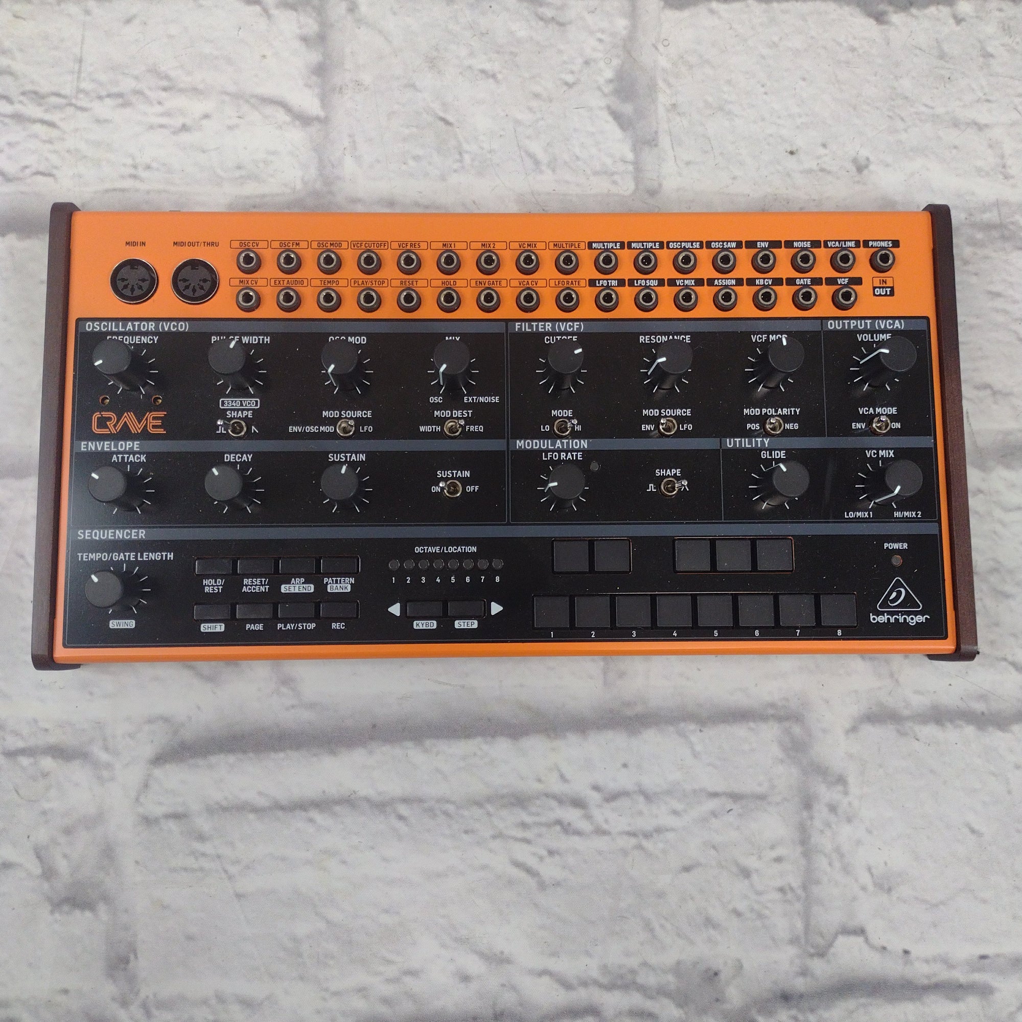 Behringer Crave Analog Semi-Modular Synthesizer - Evolution Music