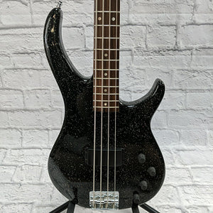 Peavey G Bass 4 String Bass Guitar -Black Holoflake