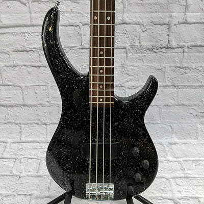 Peavey G Bass 4 String Bass Guitar -Black Holoflake
