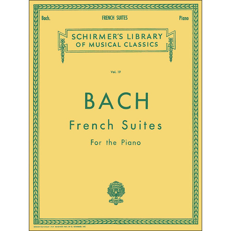 Schirmer Bach: French Suites