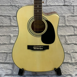 Suzuki SDG-45CE Acoustic/Electric Cutaway Natural