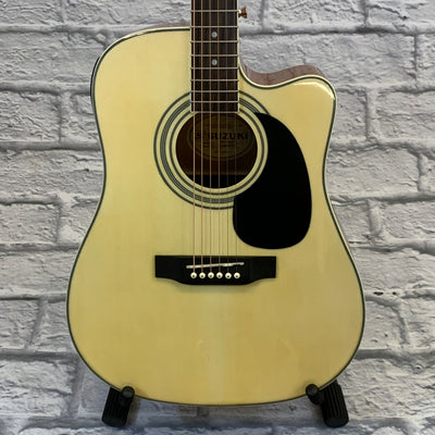 Suzuki SDG-45CE Acoustic/Electric Cutaway Natural