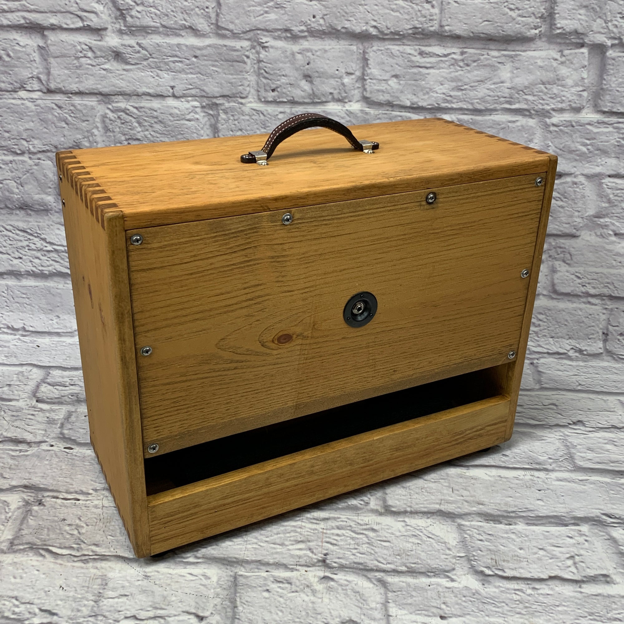 Custom Made Unloaded 1x12 Pine Speaker Cabinet