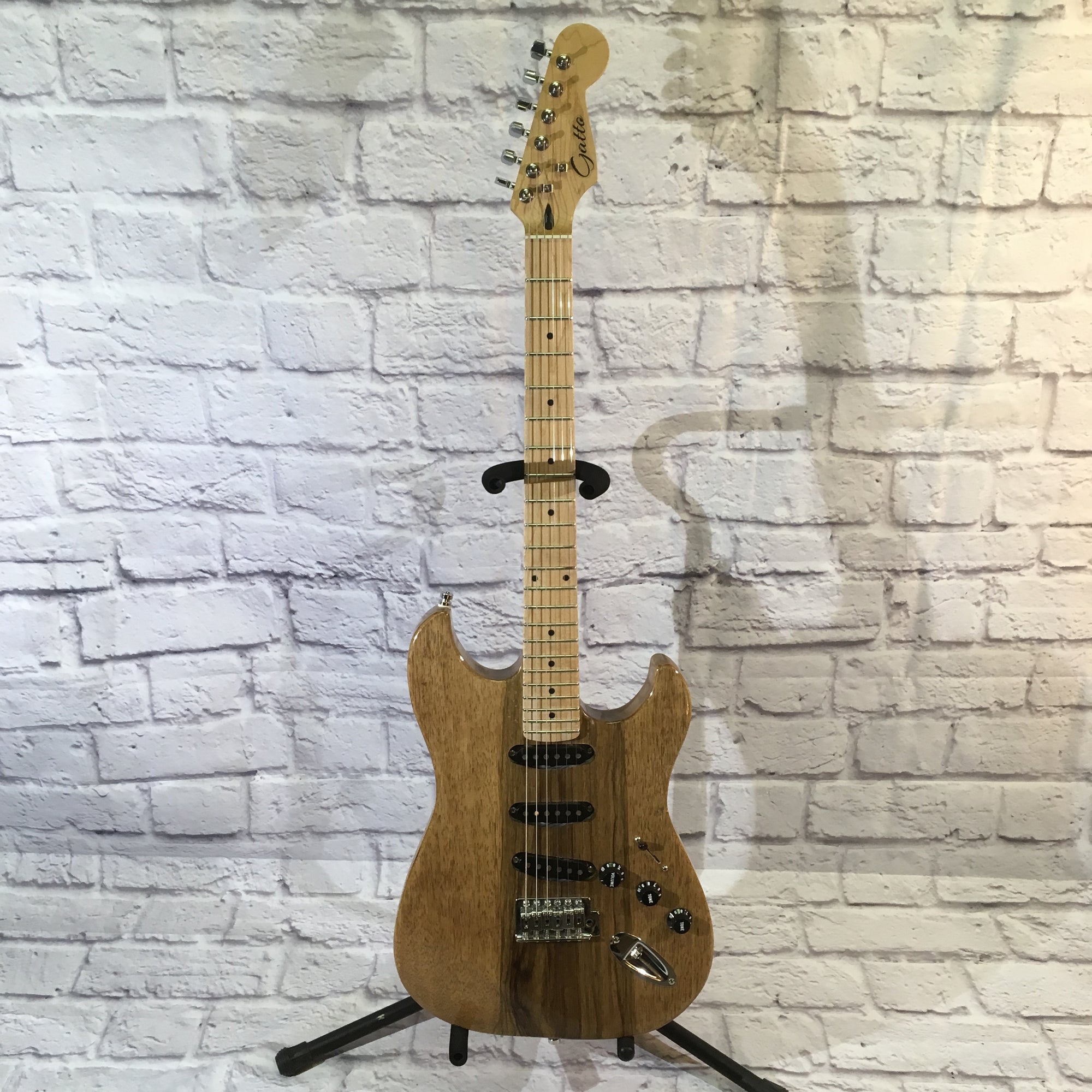 ** Gatto S Style Natural Black Limba with TKL Gig Bag
