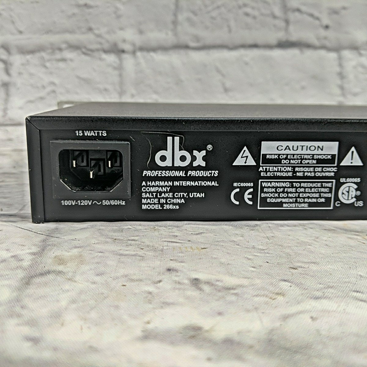 動作品 dbx 266xs コンプレッサー/ゲート 266xs | dbx Professional Audio | English (US)