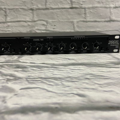 DBX 266XL 2 Channel Stereo Rack Compressor/Gate- New Old Stock!