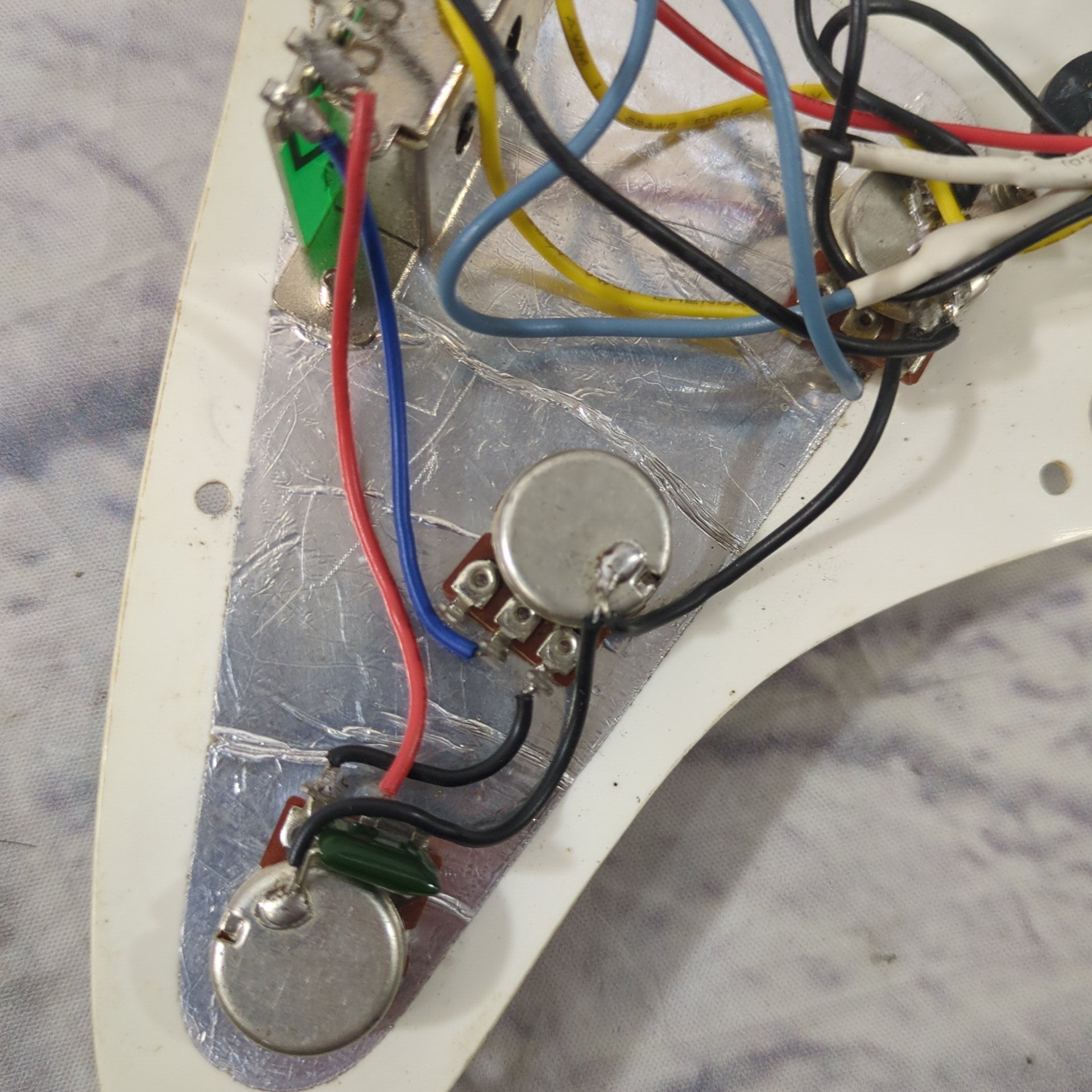 Unknown Strat Loaded Pickguard
