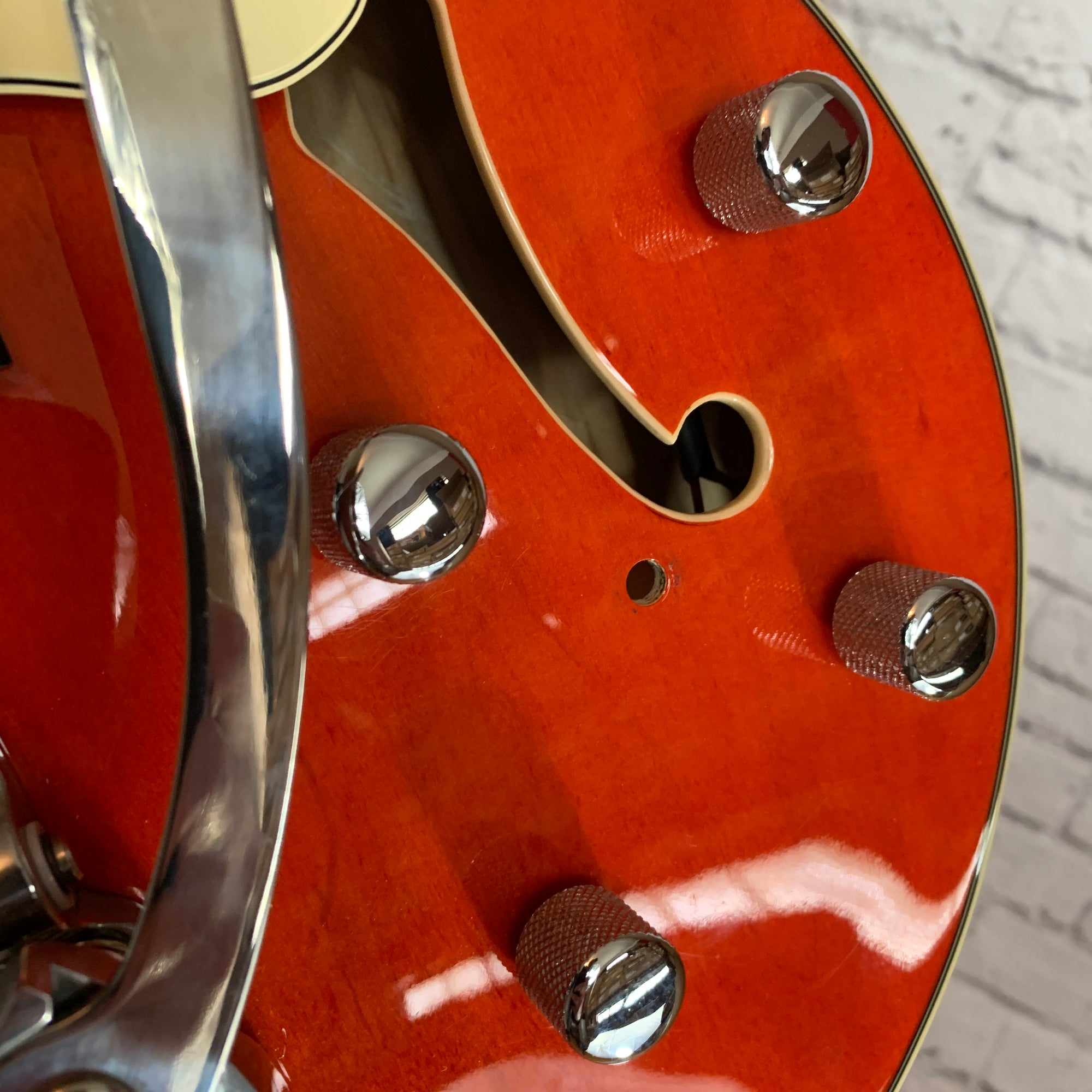 Aria Pro II FA-80 Hollow Body Electric Guitar Orange Aria Pro II FA-80 Hollow Body Electric Guitar Orange