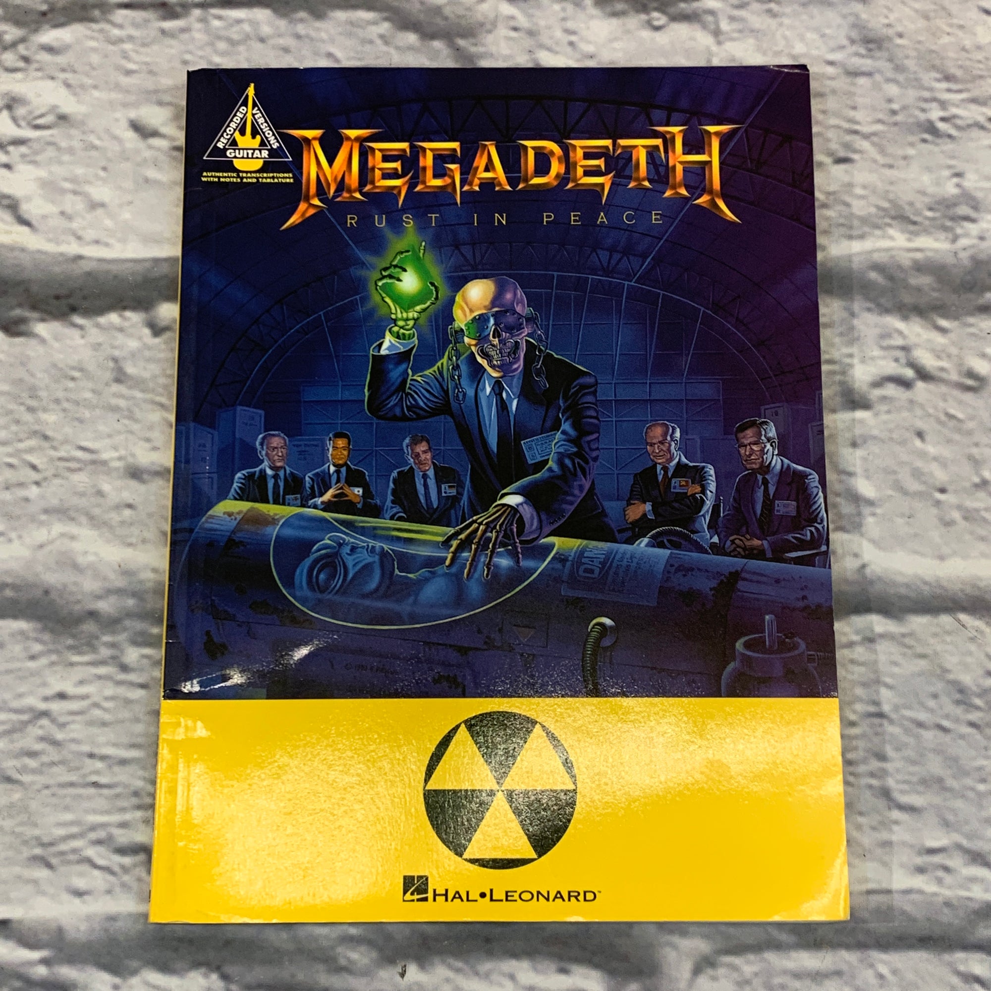 Hal Leonard Megadeth: Rust in Peace Guitar Book