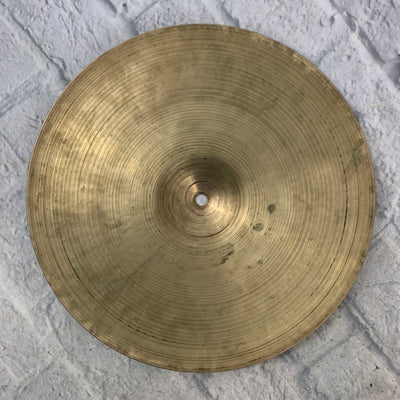 Zildjian 14" Hi Hat Cymbal (Pair) 1970s