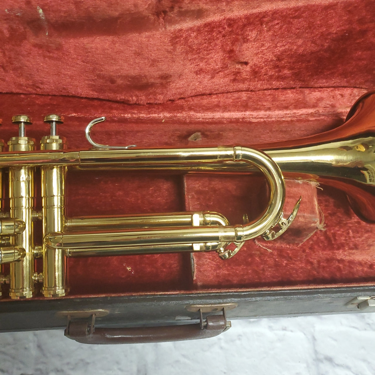 Vintage Elkhorn by Getzen Model 201 Trumpet 50s w/ Case