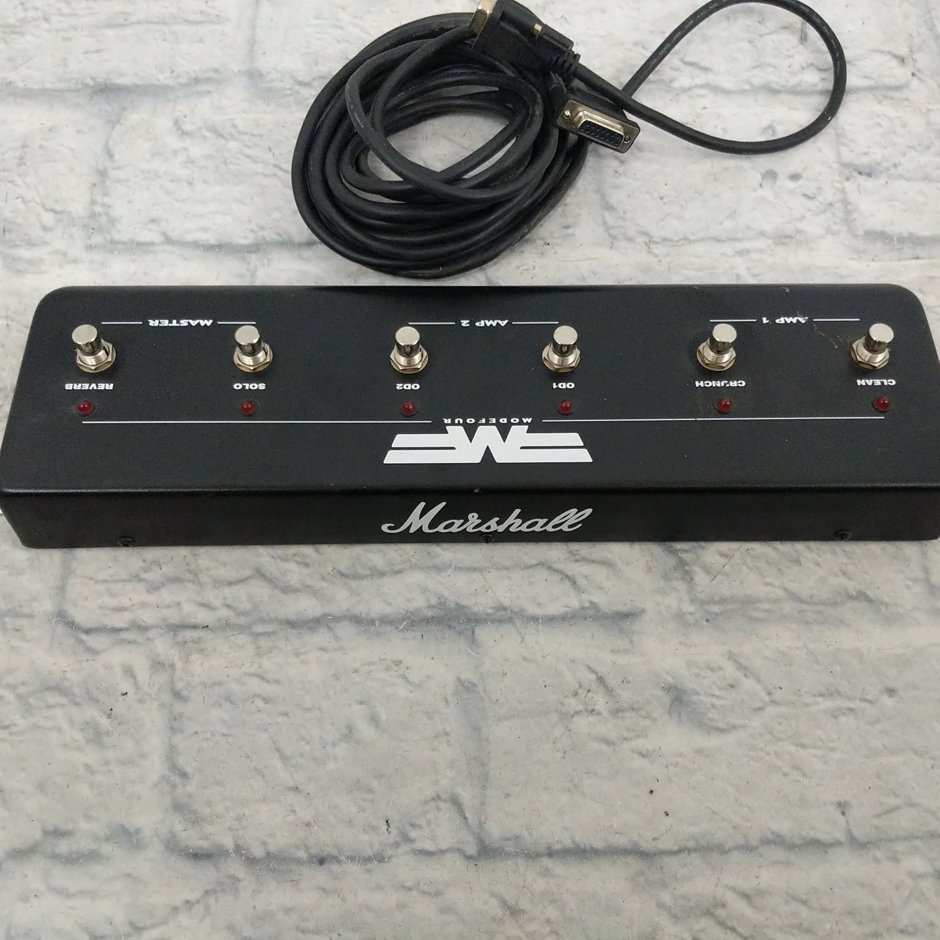 Marshall Mode 4 footswitch PEDL-10032 Mode Four 6-Way Foot Controller