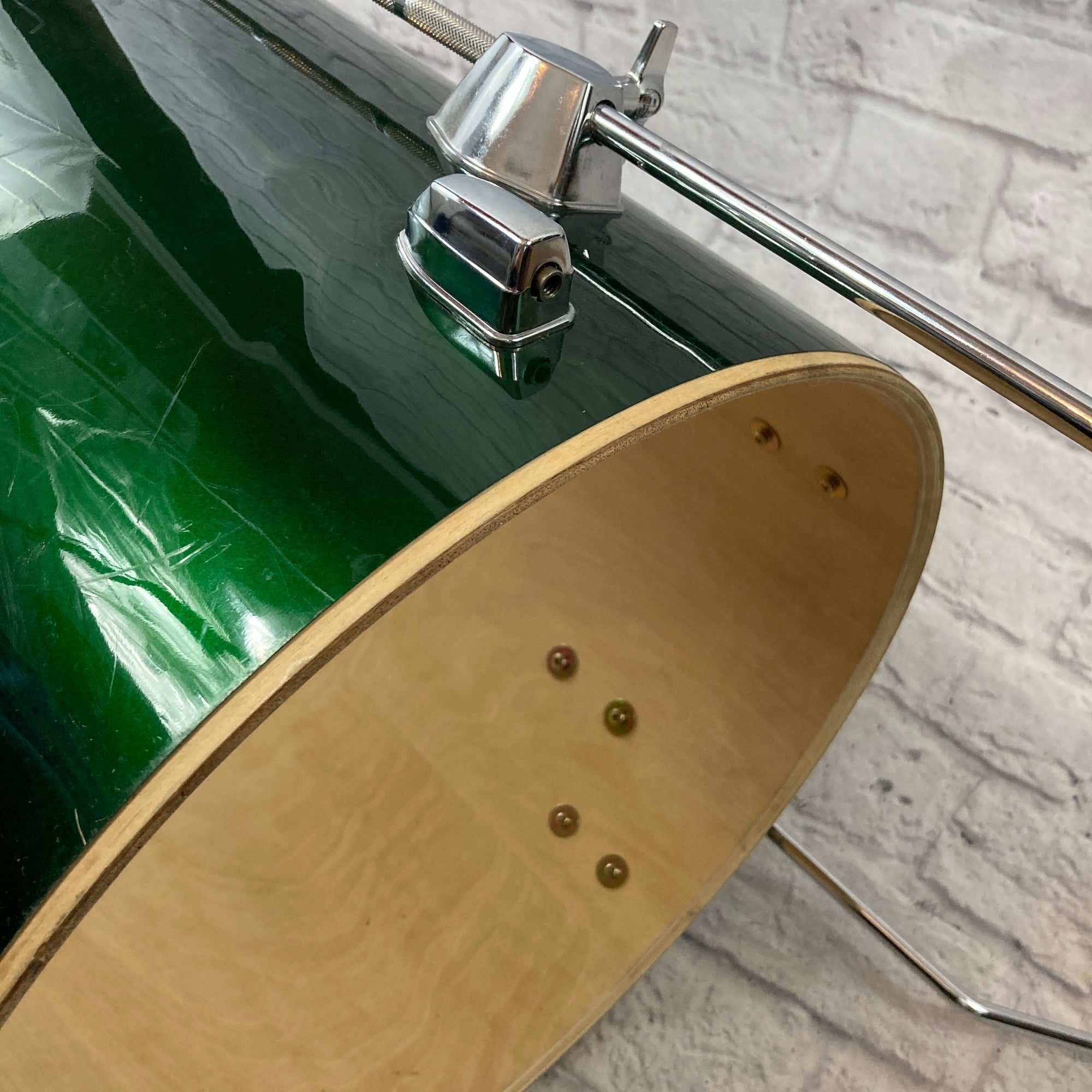 CB Percussion Green Floor Tom