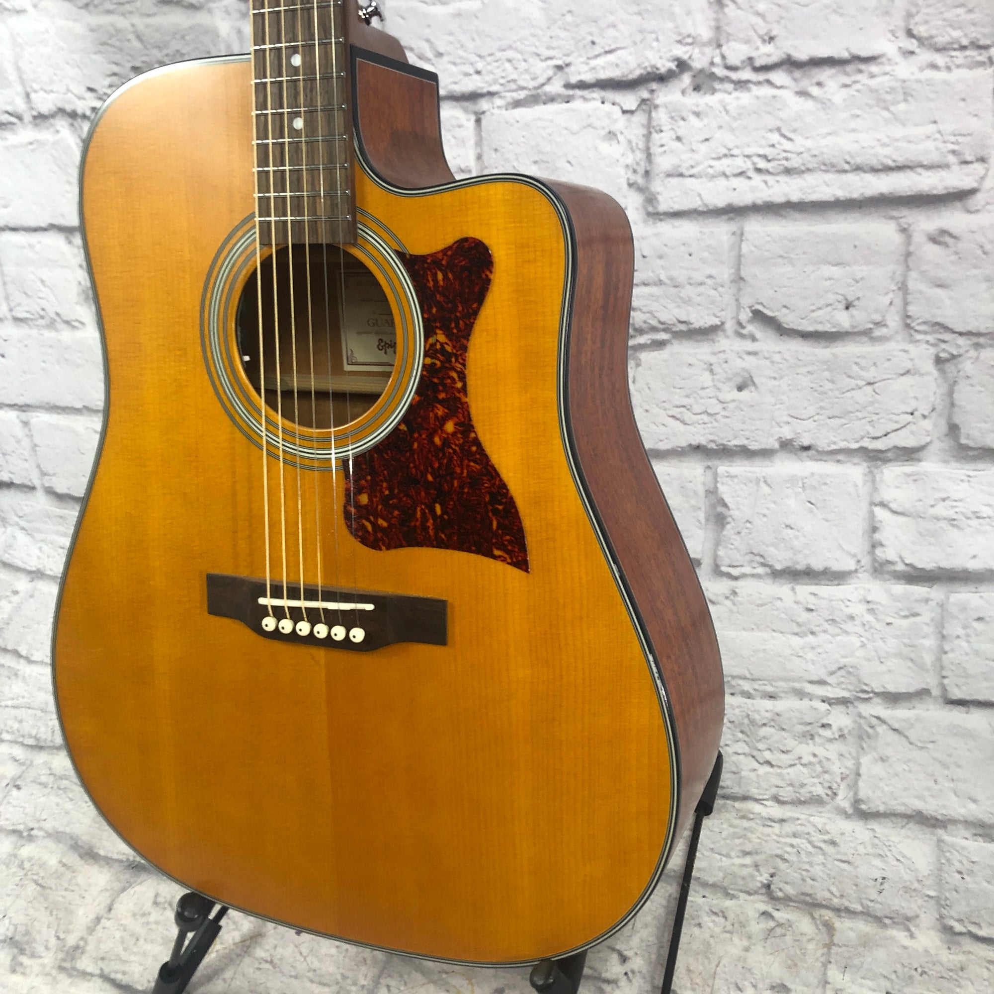 Epiphone DR400 MCE Masterbuilt Dreadnought Acoustic Guitar