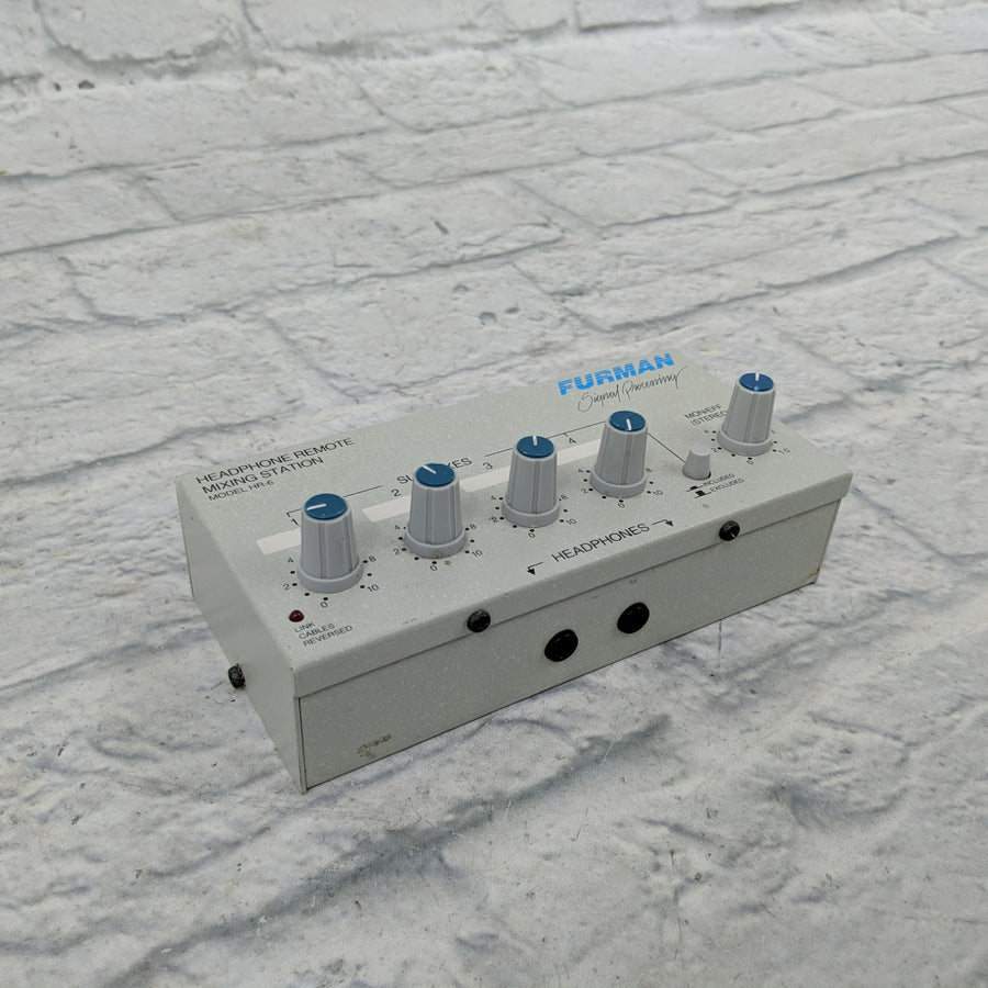 Furman HR-6 Headphone Remote Mixing Station
