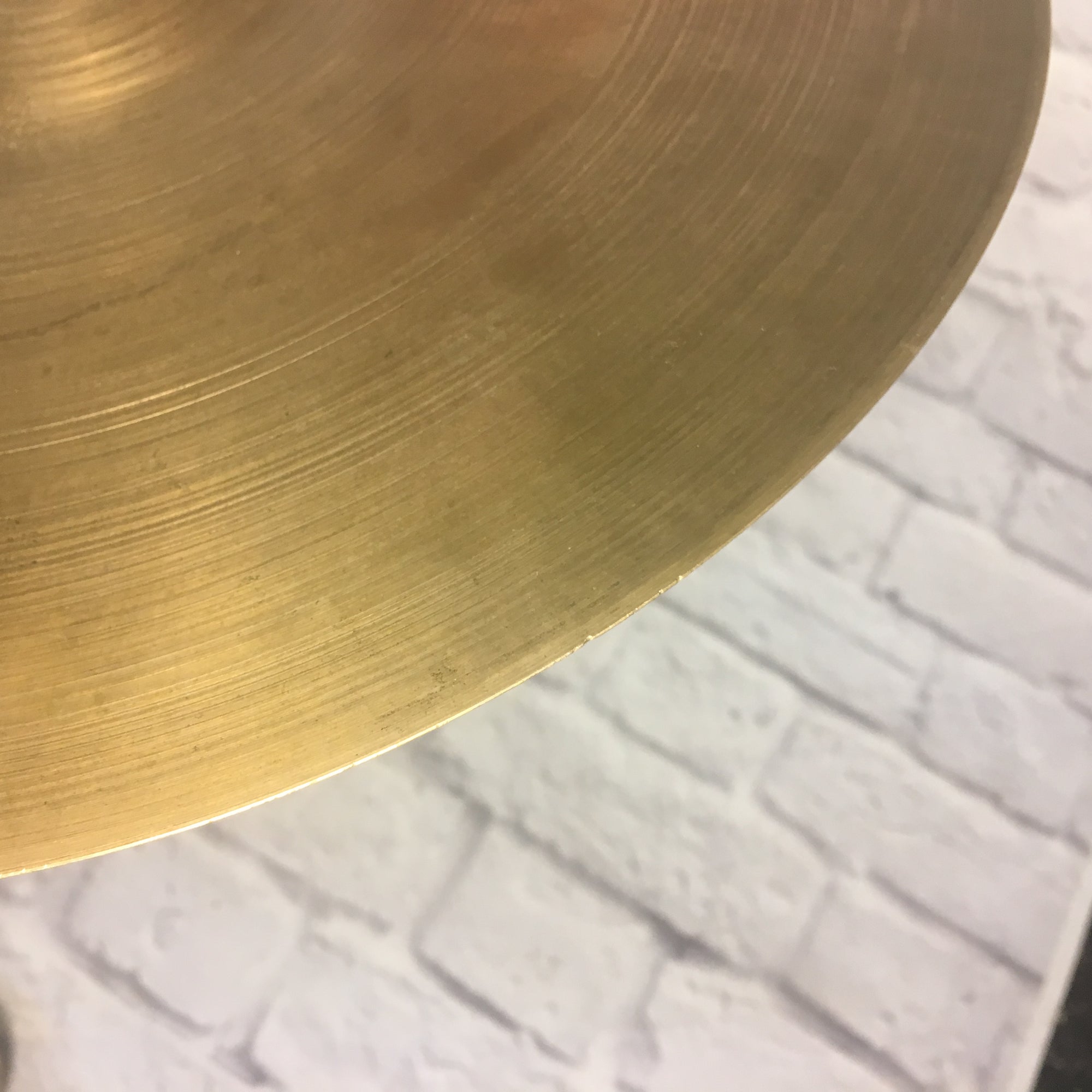 1940s Zildjian K CRACKED 14in Top Hi Hat Cymbal Only