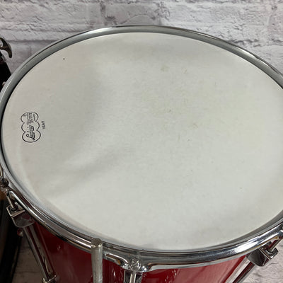 Ludwig Red Rocker 3 Piece Drum Kit