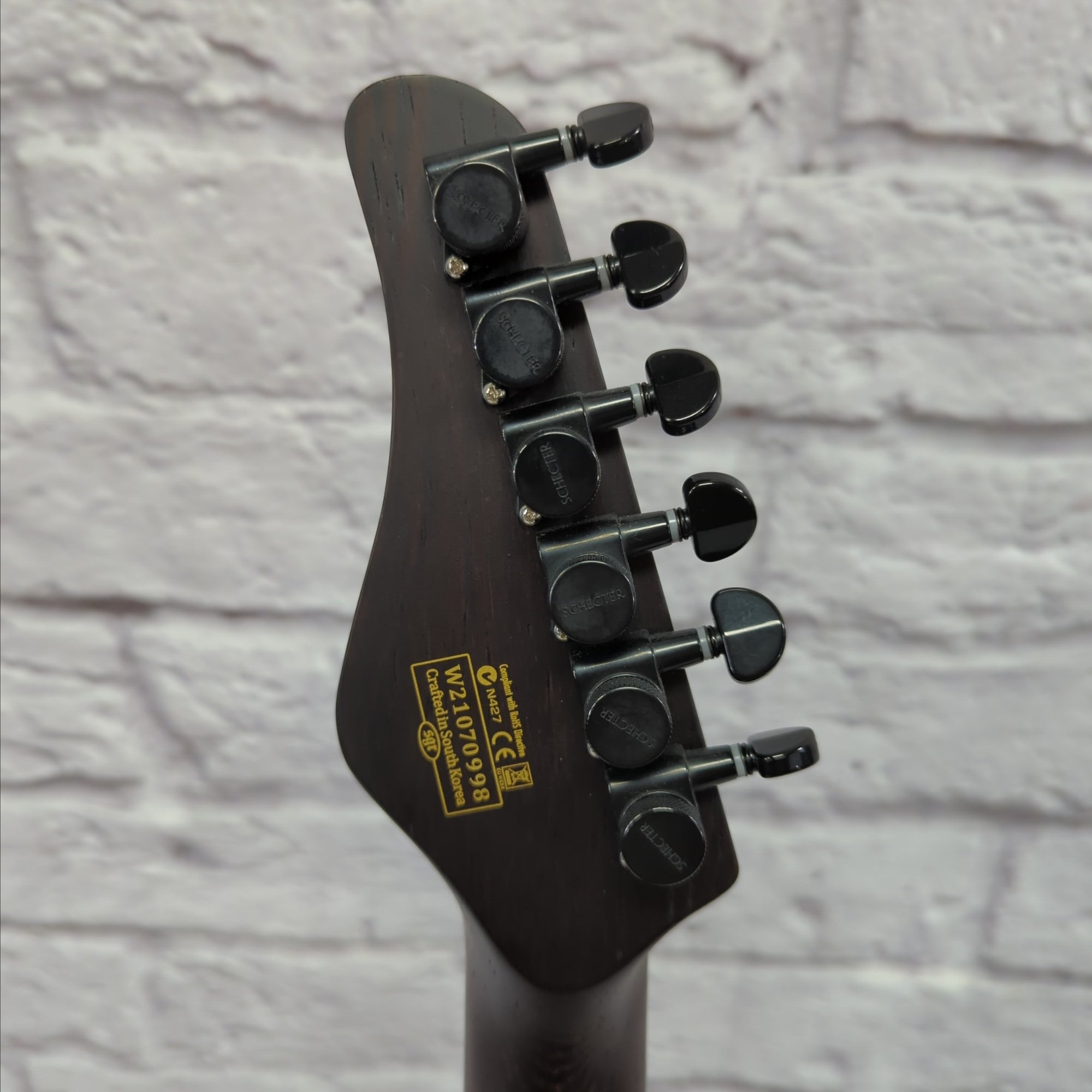 Schecter Sun Valley Super Shredder Exotic HT Black Limba Electric Guitar