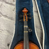 Leon Aubert 4/4 Stradivarius Model Violin Made in Romania with Case