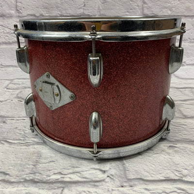 Vintage MIJ 13" by 9" Rack Tom Red Sparkle
