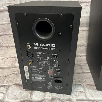 M-Audio BX5 Graphite Studio Monitor Pair