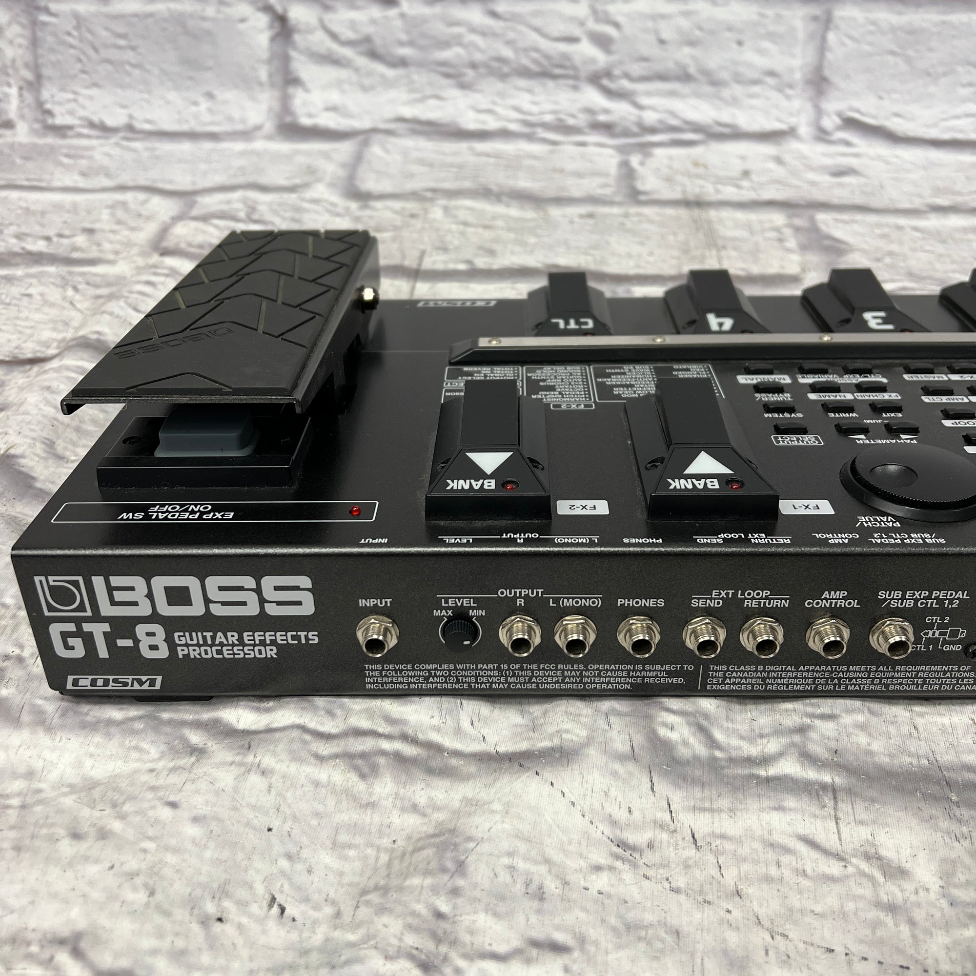 Boss GT-8 Effects Pedal - Evolution Music
