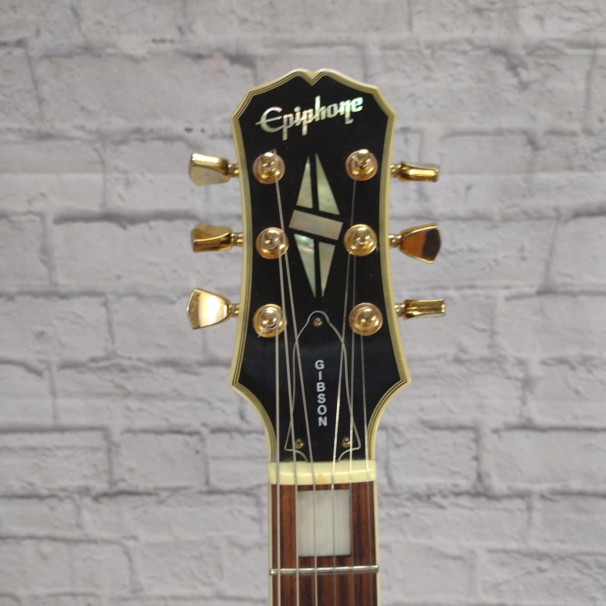 【中古品】Epiphone LesPaul Custom Epiphone Les Paul Custom Limited-Edition Electric Guitar