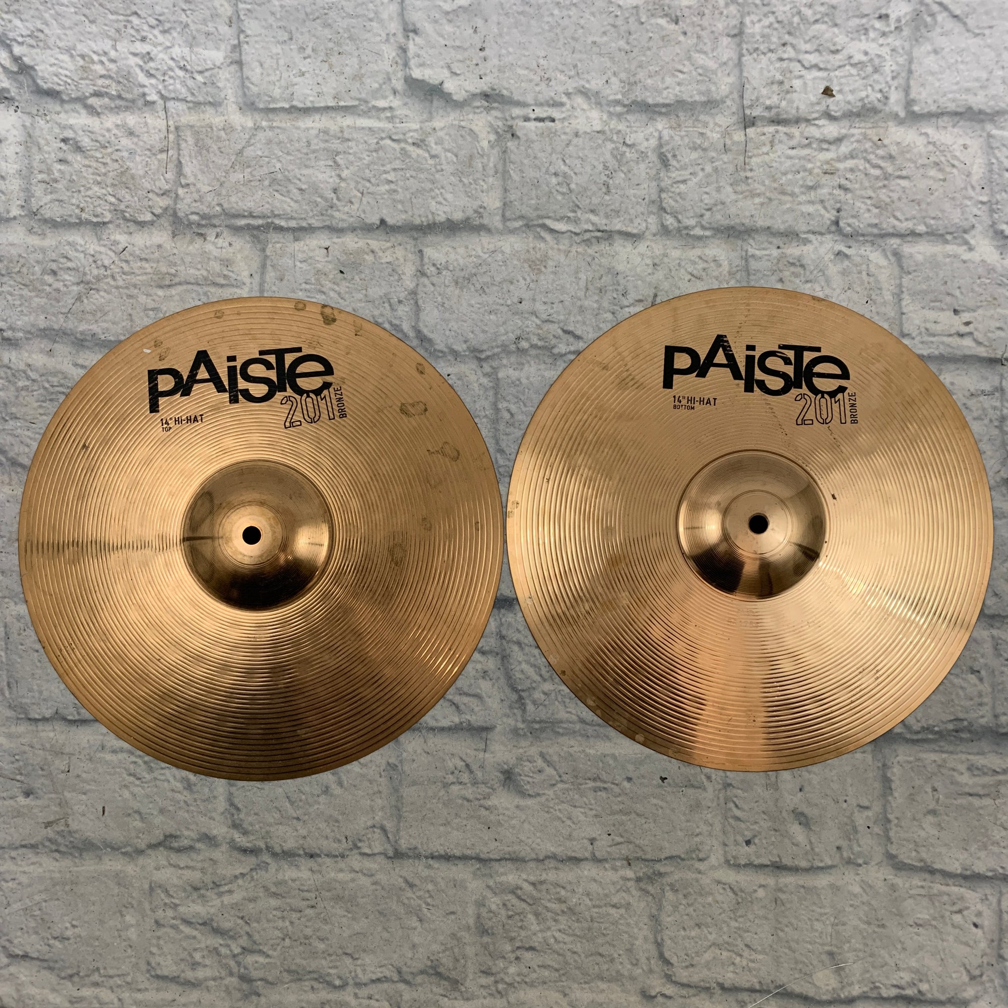 Paiste 14 Hi Hat Cymbal Pair Hi Hats