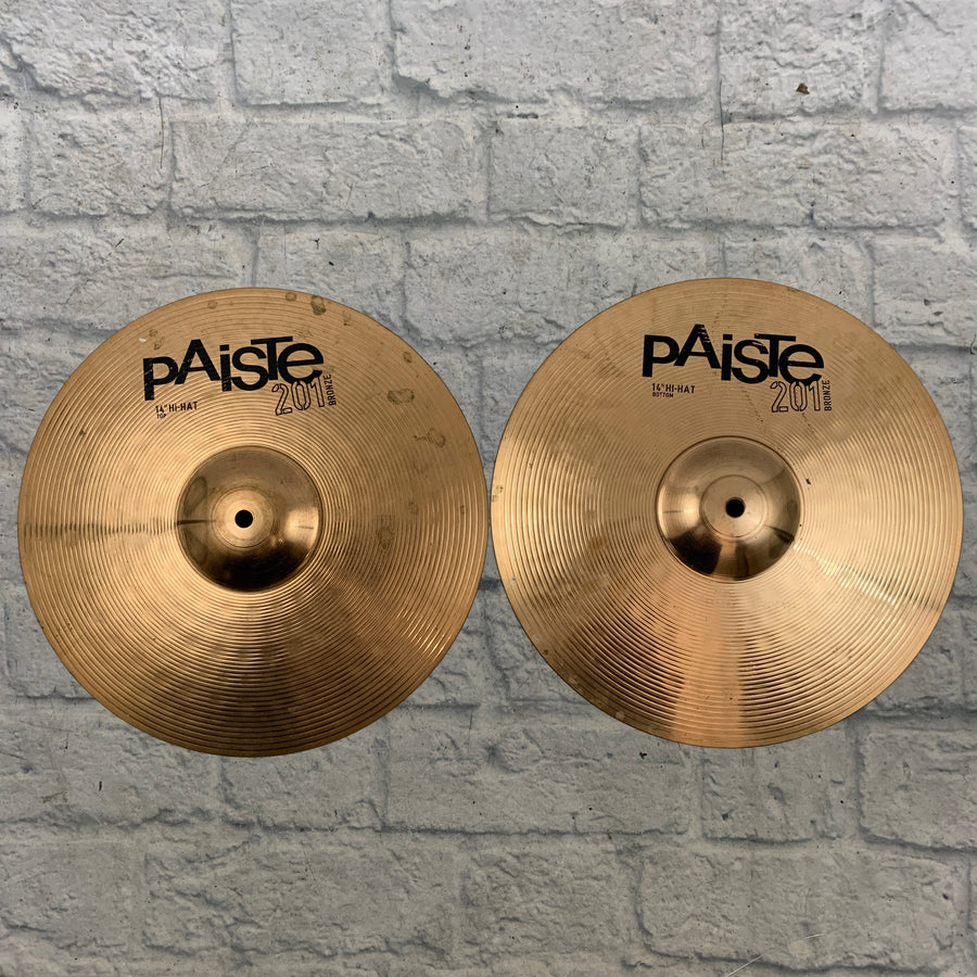 Paiste 14 Hi Hat Cymbal Pair Hi Hats
