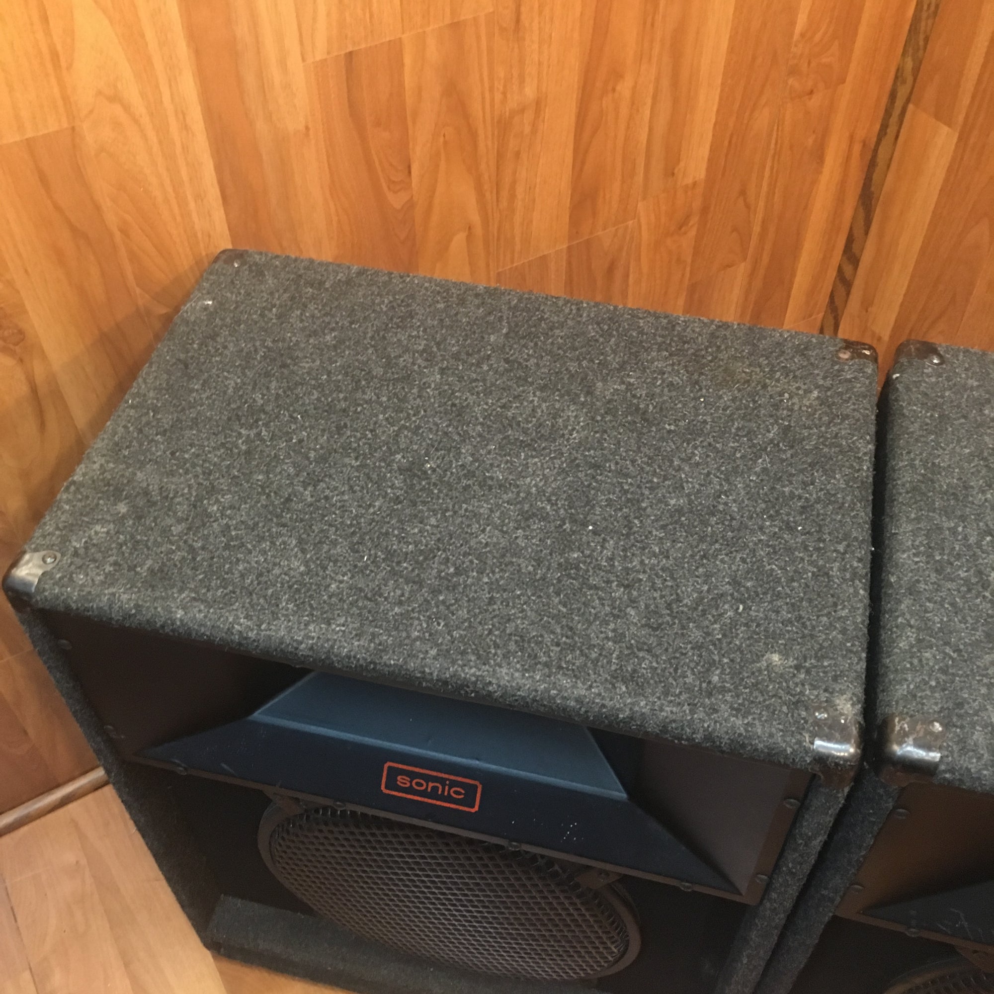 Sonic 15in + Tweeter Passive Speakers (1 blown)