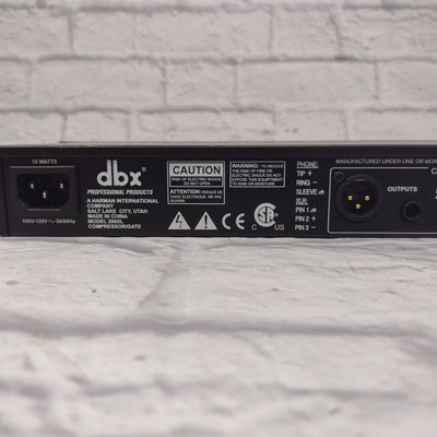 DBX 266XL Stereo Rack Compressor Limiter