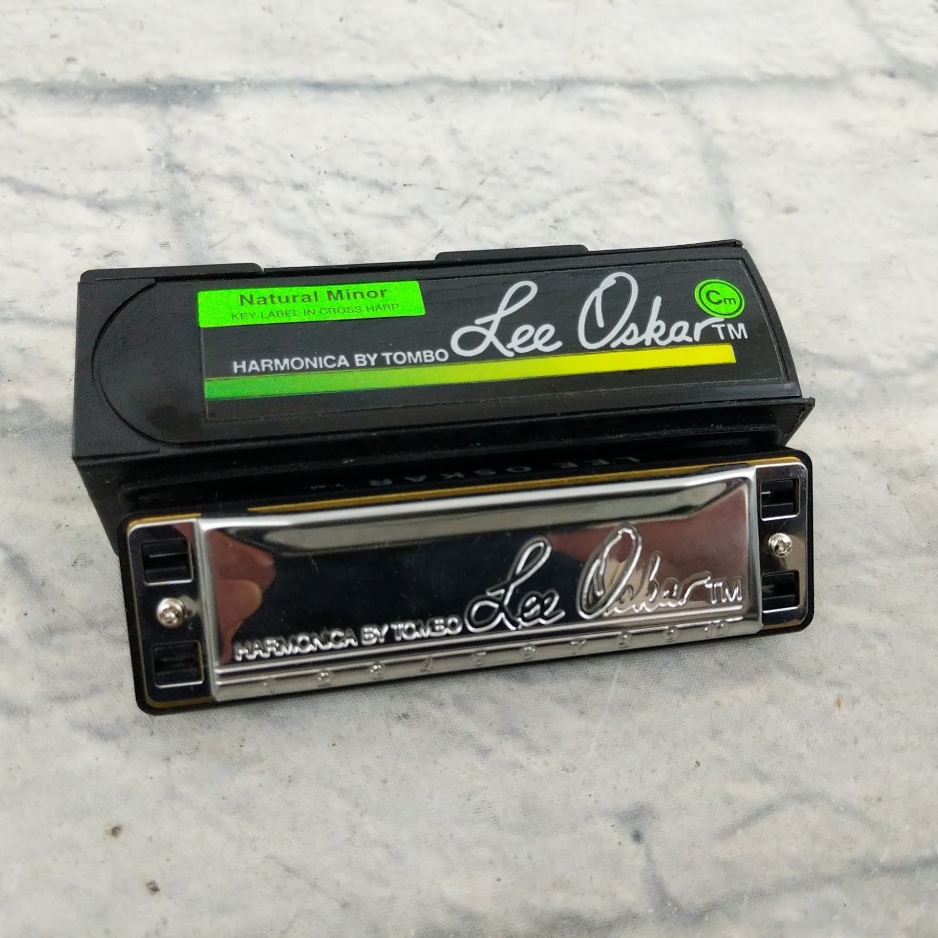Natural Minor Lee Oskar Harmonica in Cm by Tombo