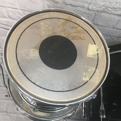 Pearl Export Series Slade 4pc Drum Kit Black 22 16 13 12