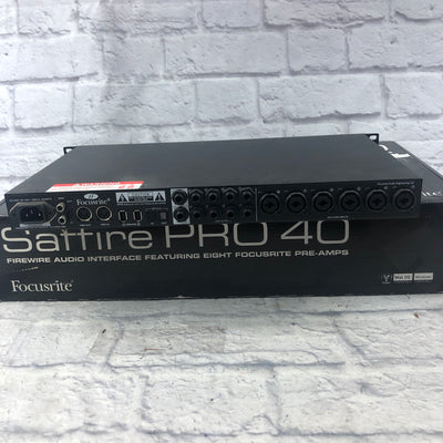 Focusrite Saffire Pro 40 Firewire Interface