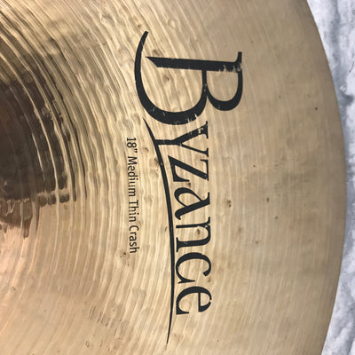 Meinl Byzance Brilliant 18" Medium Thin Crash Cymbal