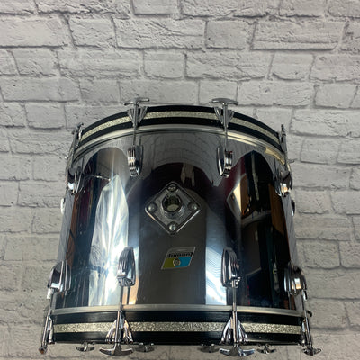 Vintage Ludwig Chrome Over Vistalite Bass Drum 22x14