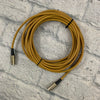 Unbranded MIDI Cable 24ft Yellow (Metal Connectors)