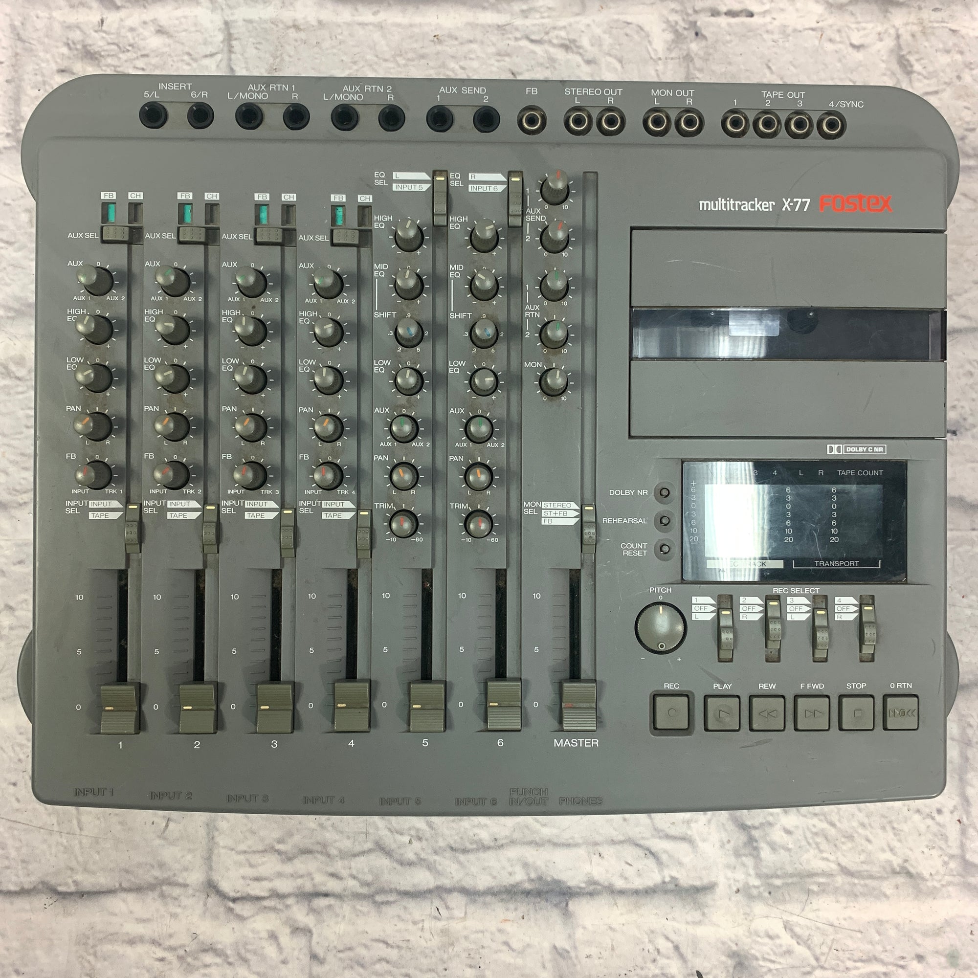 Fostex Multitracker X-77 BROKEN