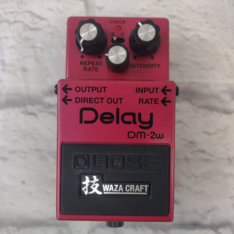 Boss DM-2W Waza Craft Delay Pedal