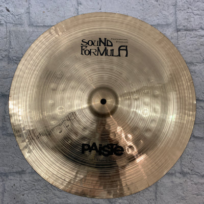 Paiste Sound Formula 18" Thin China Cymbal