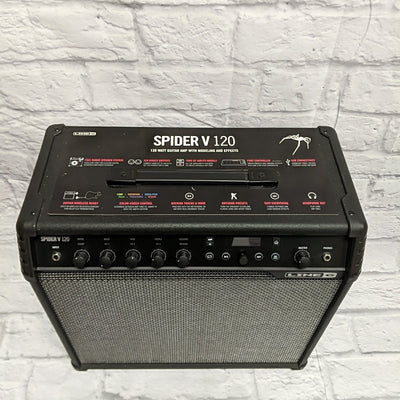 Line 6 Spider V 120 Guitar Combo Amplifier (120 Watts, 1x12")