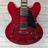 Grote Semi Hollow Guitar - Red